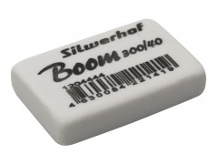 Ластик Silwerhof Boom 300/40 181148 35.5х23х8мм каучук термопластичный белый