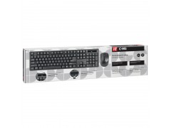 Комплект беспроводной клавиатура + мышь Defender "C-915", черный 45915