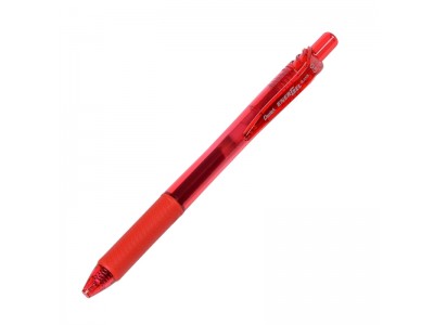 Ручка роллер "EnerGel Х " Pentel - 0.5 мм, автомат. красный, арт. BLN105-В