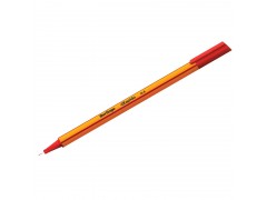 Ручка капиллярная Berlingo "Rapido" красная, 0,4мм, трехгранная CK_40102