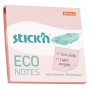 Блок самоклеящийся бумажный Stick`n ECO 76x76мм 100лист. 60г/м2 цвет розовый