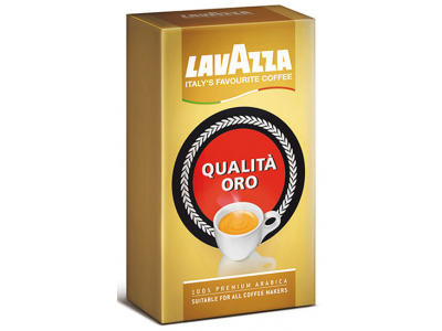 Кофе молотый Lavazza Qualita Oro, 250г., вакуумная упаковка