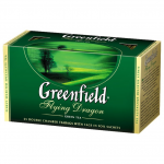 Чай зеленый пакетированный "Greenfield" Flying Dragon, 25 пак х 2 г