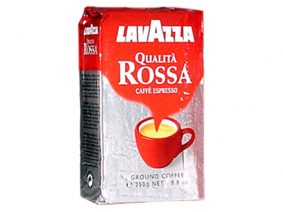 Кофе молотый Lavazza Qualita Rossa, 250 гр, вакуумная упаковка