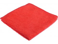 Салфетка из микрофибры 30*30см., 200 г/м2, цв.красный, арт.406-119