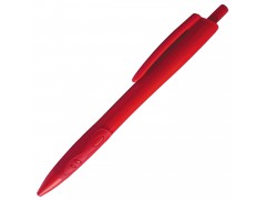 Ручка шариковая Vinson, автоматическая, непрозрачный корпус, масляные чернила, 0,7мм, красная, арт. IBP406/RD